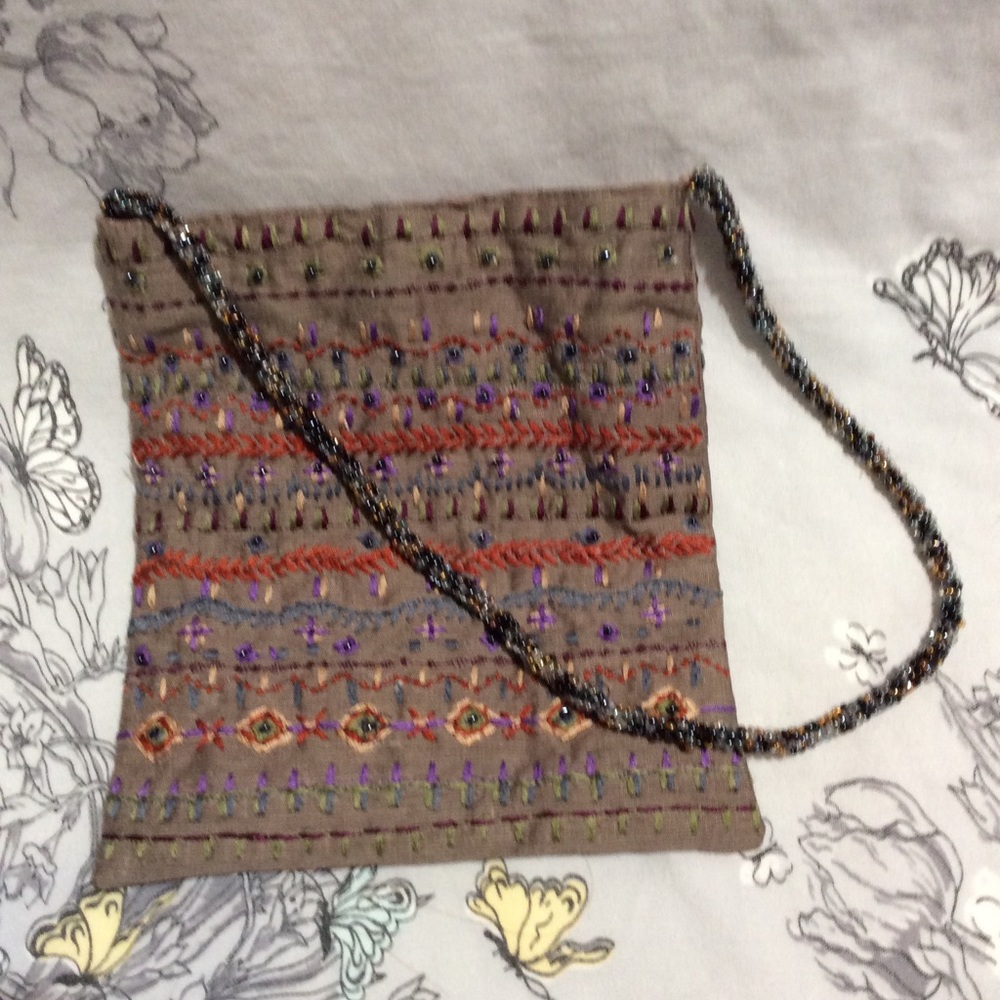 karavan cloth with beaded strap